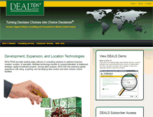 Tablet Screenshot of dealtek.com